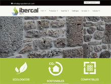 Tablet Screenshot of grupoibercal.com